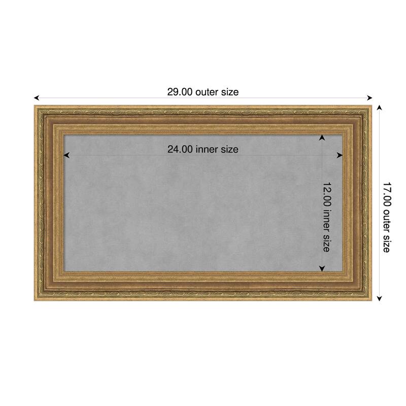 Amanti Art Elliot Gold Framed - 29 x 17 in