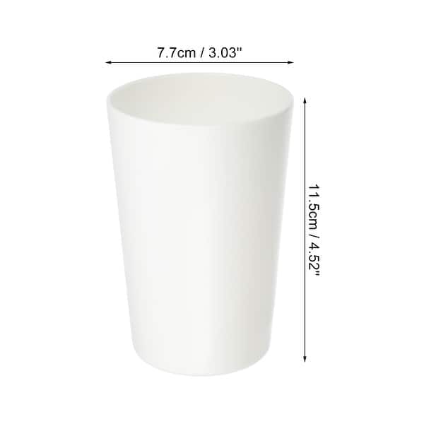 2pcs Bathroom Toothbrush Tumblers for Kitchen 4.52"x3.03"