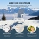 preview thumbnail 4 of 10, Laguna Hdpe All Weather Outdoor Patio Rocking Chair