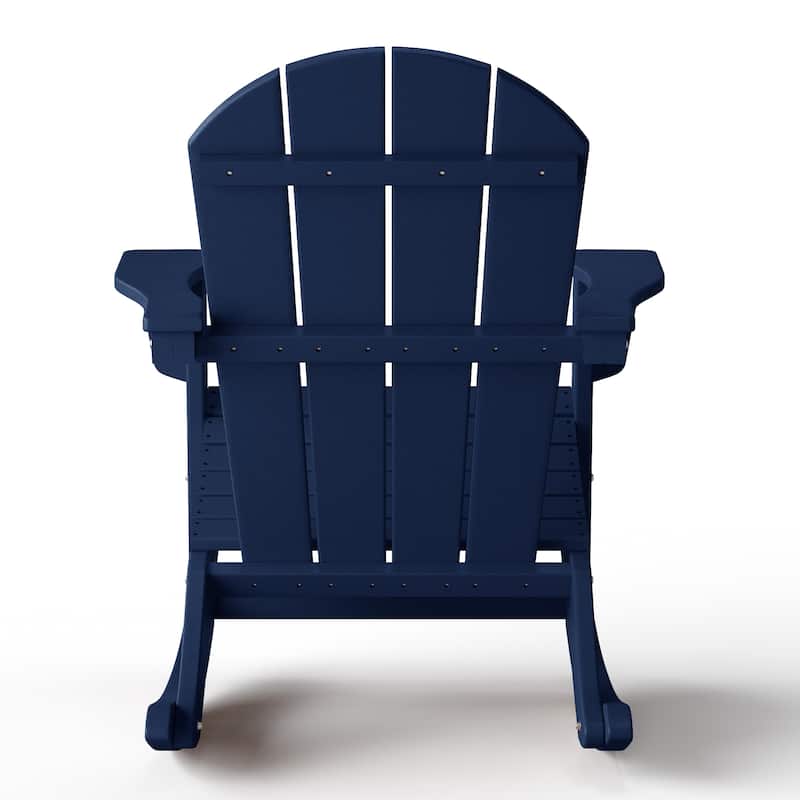 Polytrends Laguna Hdpe All Weather Outdoor Patio Rocking Chair