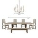 preview thumbnail 19 of 20, Modern Glam Gold 8-Light Mid-Century Metal Chandelier for Dining Room