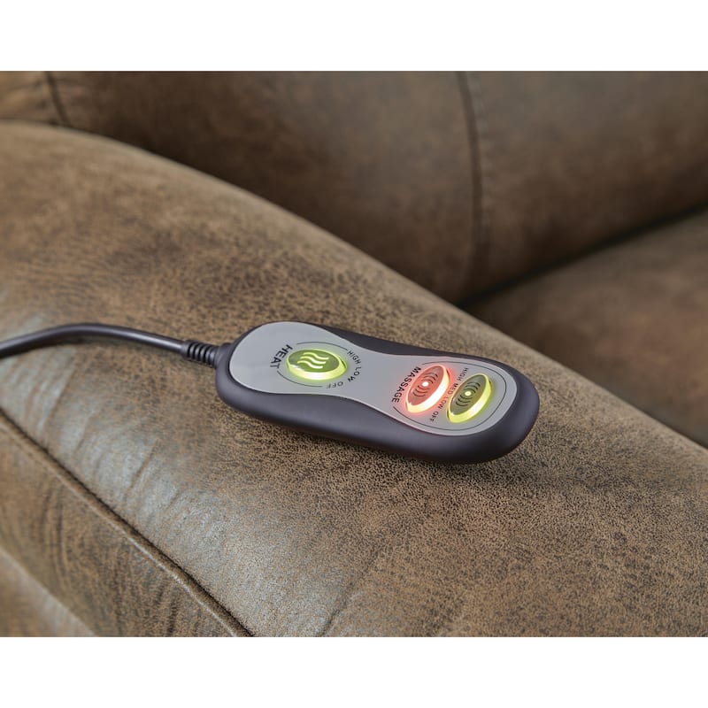 Signature Design by Ashley Shadehille Brown Recliner
