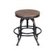 preview thumbnail 4 of 6, Carbon Loft Vintage Series Distressed Metal 24 Inch Adjustable Counter Stool (Set of 2)