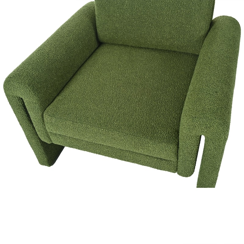 Modern Bouclé Upholstered Accent Chair