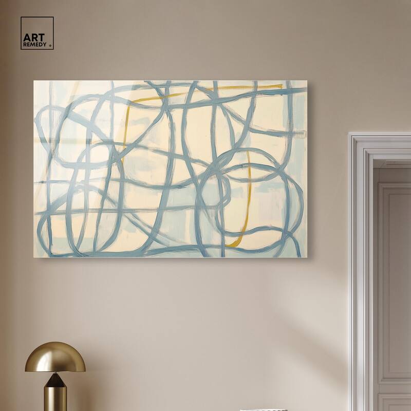 Unbroken Line II Acrylic by Art Remedy, Ready to Hang