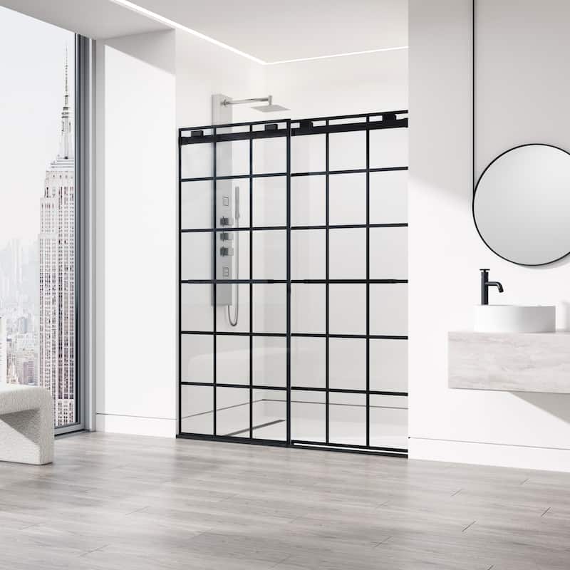 VIGO Houston Frameless Sliding Door