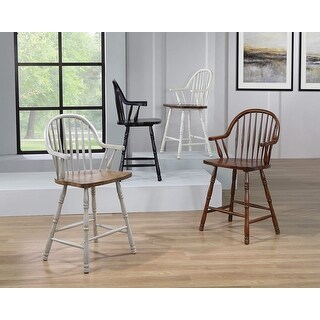 Distressed gray bar discount stools