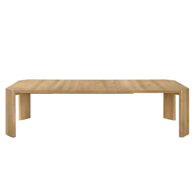 Casper Kepler Driftwood Solid Wood Modern Dining Table with Leaf