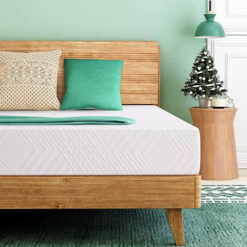 Queen Mattress, 14 Inch Memory Foam Mattress Queen in a Box - Cool Gel Bed Mattress Medium Firm