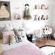 preview thumbnail 6 of 25, Kids Table and Chair Set Modern Toddler Furniture with Round Table and Armless Chairs Eiffel Wooden Legs Dining or Playroom Use