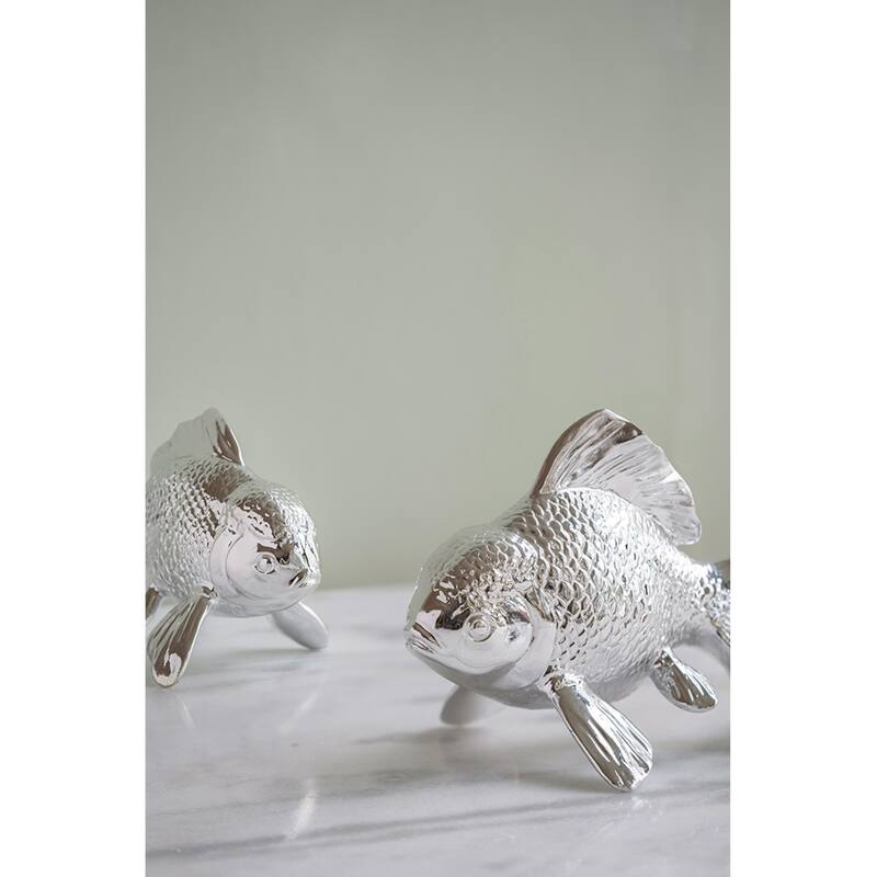 Large Mr. Limpet Fish - 10" - Chrome Finish