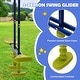 preview thumbnail 9 of 8, 3-in-1 Outdoor Swing Set for Kids Aged 3 to 10 - 109.5" x 56" x 69.5"(L x W x H)