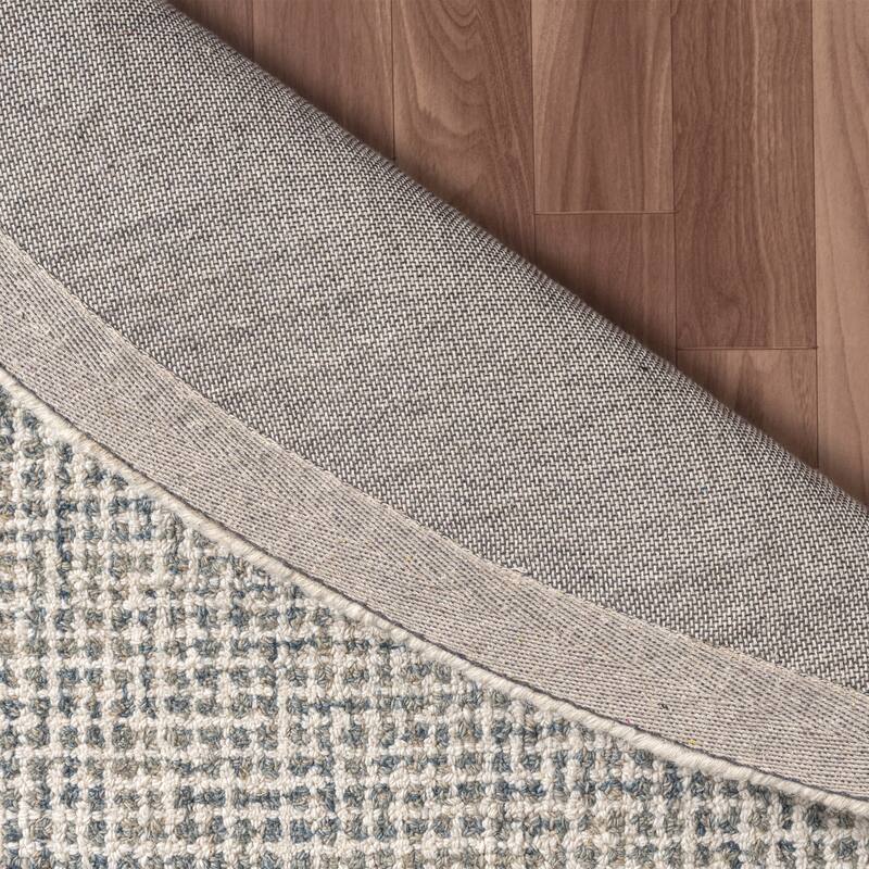 Noah Contemporary Geometric Wool Indoor Area Rug by Sevita