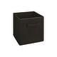 preview thumbnail 31 of 115, ClosetMaid Cubeicals 11-inch Fabric Drawer Black