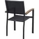 preview thumbnail 63 of 77, Heck Extendable Teak Outdoor Dining Set for 8/12 Person, Aluminum, by HIGOLD