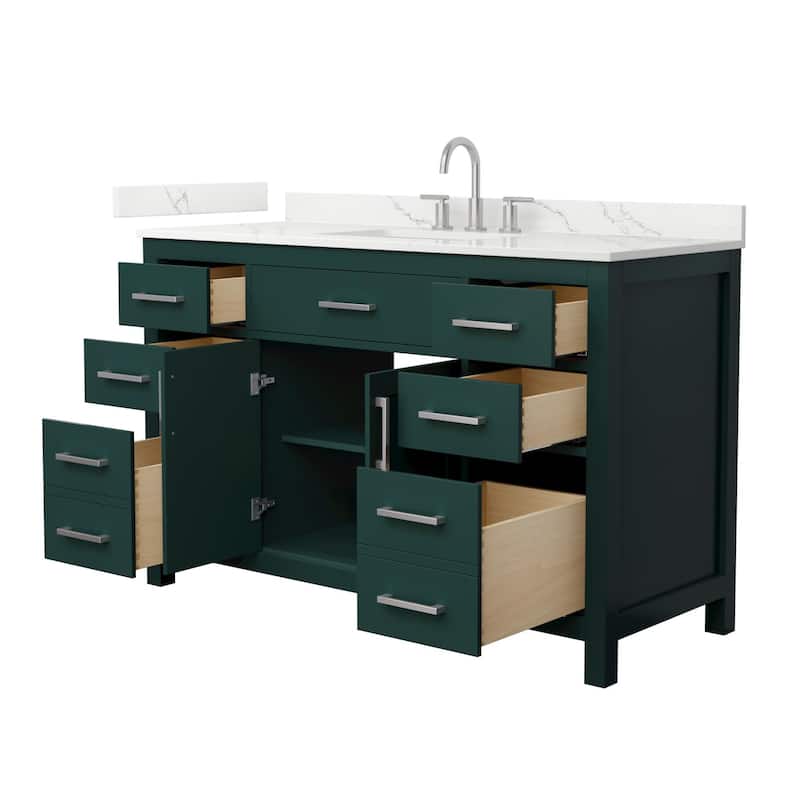 Wyndham Collection WCG2424-54S-QTZ-US3MXX Beckett 54" Free Standing