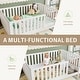preview thumbnail 30 of 37, Queen Size Montessori Floor Bed with Door & High Fence, Solid Wood Low-Profile Sleep and Play Bed Frame