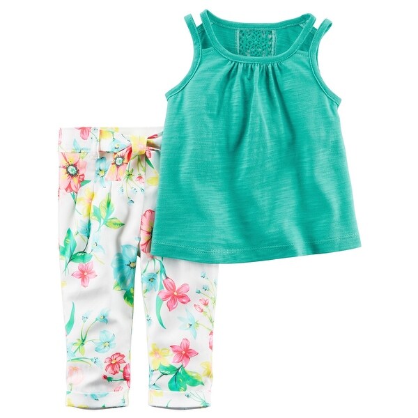 baby girl floral pants