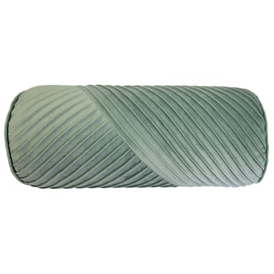 Edie At Home Chelsea Spliced Neckroll Decorative Throw Pillow 8x24