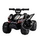 preview thumbnail 12 of 23, 6V Kids Ride-On ATV Quad Car with LED Lights, Music, and Spray Device, Electric Ride-On Toy for Ages 3-5 Black