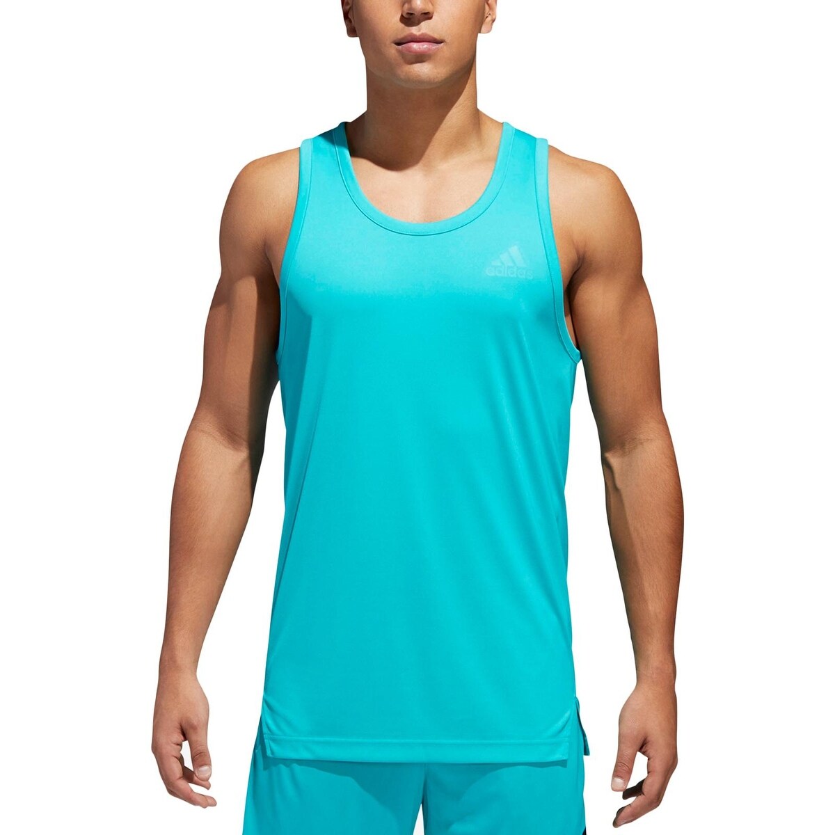 Shop Adidas Mens Tank Top Fitness Running Overstock 29325628