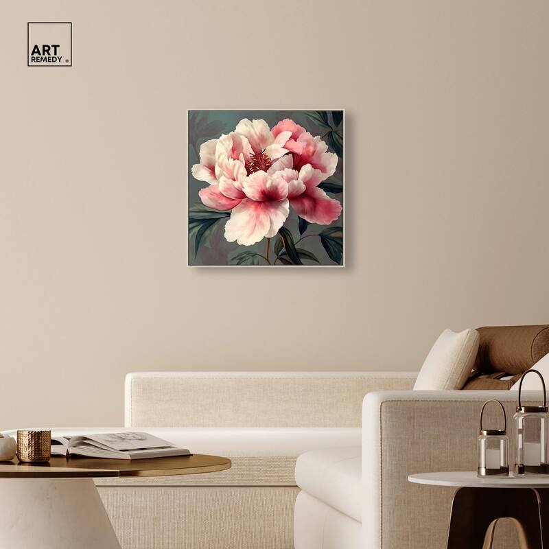 Opal Bloom I Canvas by Art Remedy