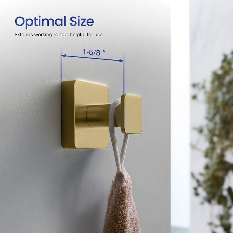 Blaze Bathroom Towel and Robe Hook