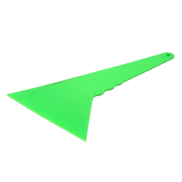 Plastic Green Car Window Sticker Film Scraper Wrapping Squeegee Cleaning Tool