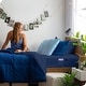 preview thumbnail 76 of 89, Bare Home Double Brushed Deep Pocket Fitted Sheet