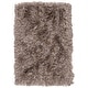 preview thumbnail 41 of 86, SAFAVIEH Handmade Paris Shag Danara 2.5-inch Thick Rug 2' x 3' - Sable