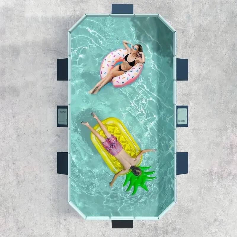 1.8 PVC inflatable folding swimming pool