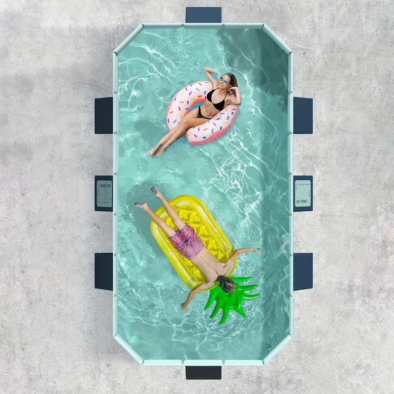 2.6pvc Inflatable Folding Swimming Pool