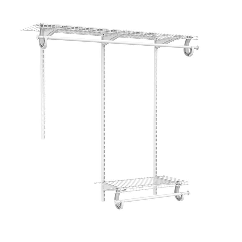 ClosetMaid ShelfTrack 24 - 48-inch Wire Closet Organizer