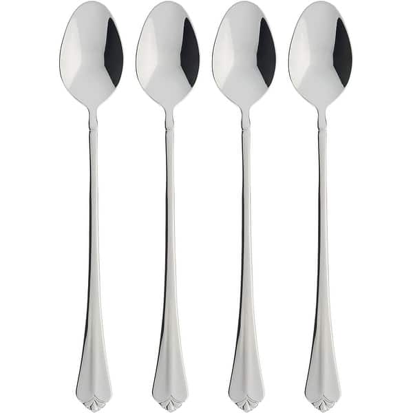 Oneida Juilliard Fine Flatware Tall Drink Spoons, Set Of 4