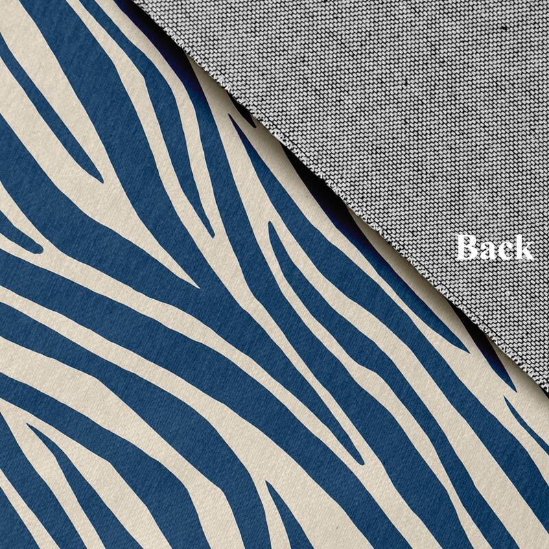 Wood Stripe Design Chenille Area Rug