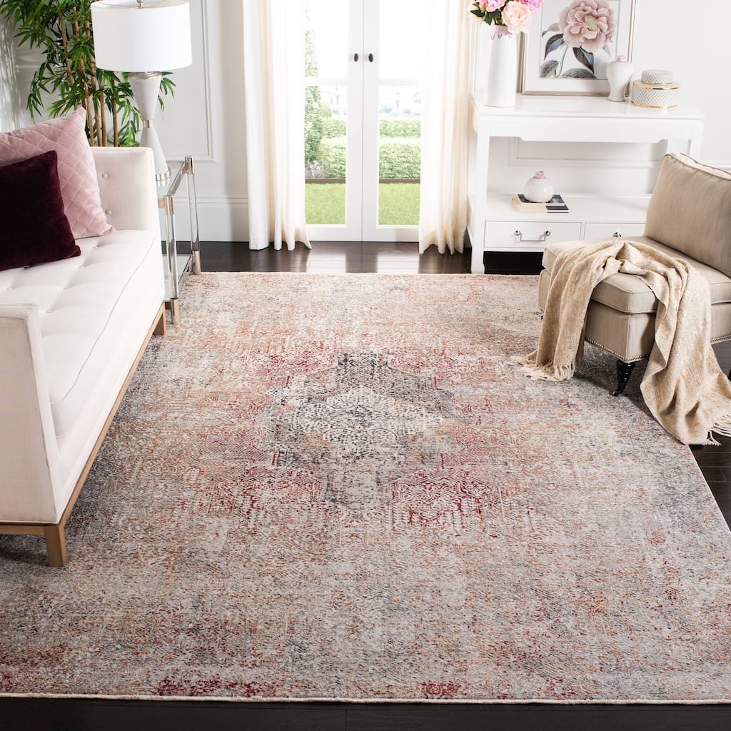 SAFAVIEH Dream Meina Vintage Abstract Viscose Rug