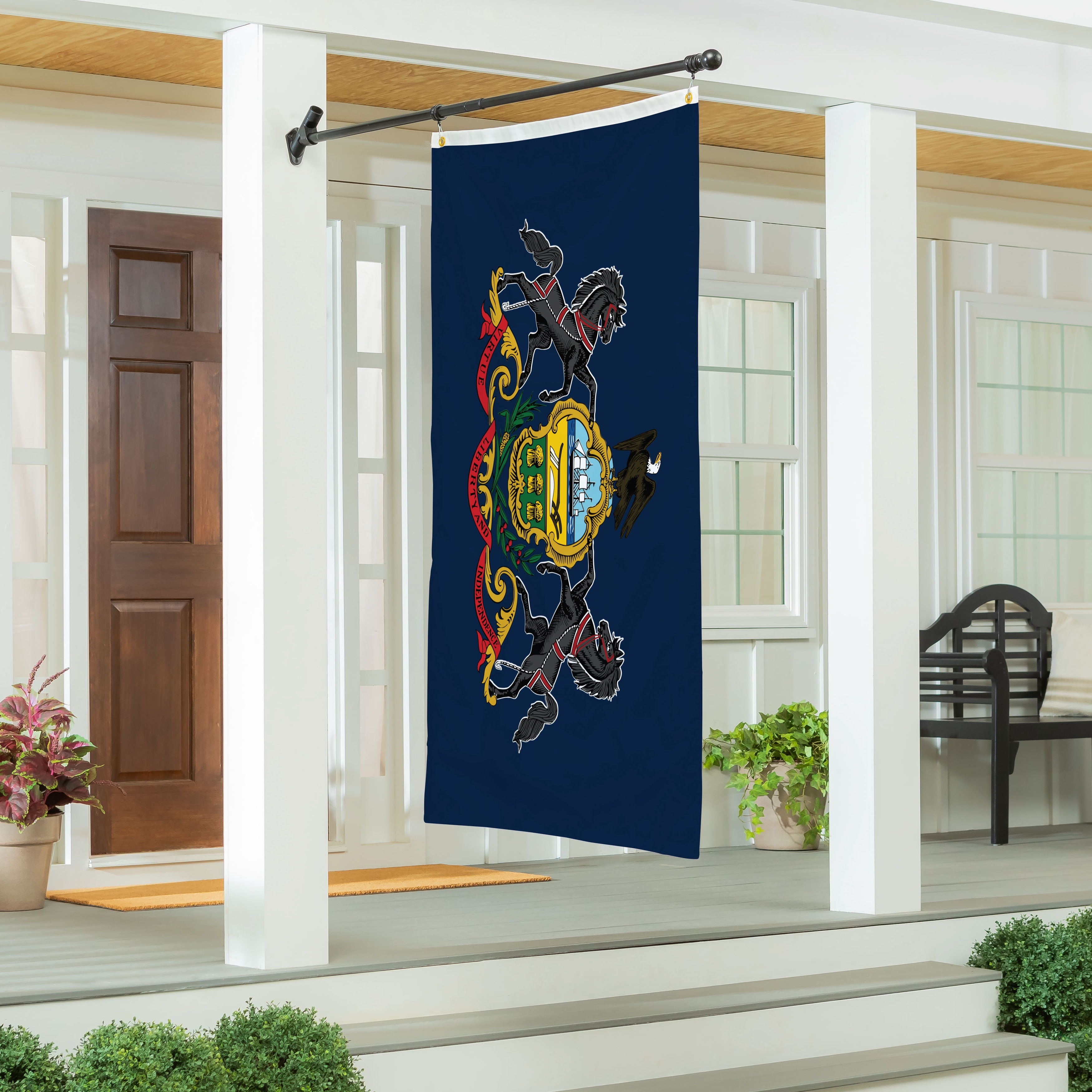 State of Pennsylvania Double Sided Estate Flag w/ 2 Grommets, 3'x5'