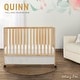 preview thumbnail 2 of 9, Dream On Me Quinn Full-Size Folding Crib