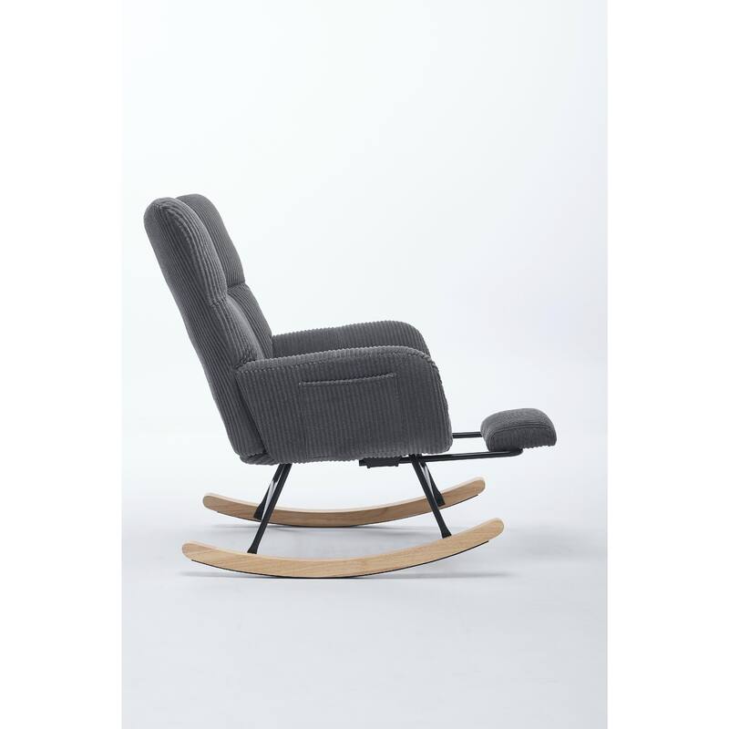 Luxury Rocking Chair - Ergonomic Design - 30° Gentle Motion