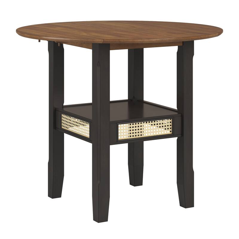 Plaga Cane Accent 3-Piece Dining Set by iNSPIRE Q Classic