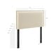 preview thumbnail 21 of 52, Camille Upholstered Striped Linen Blend Headboard