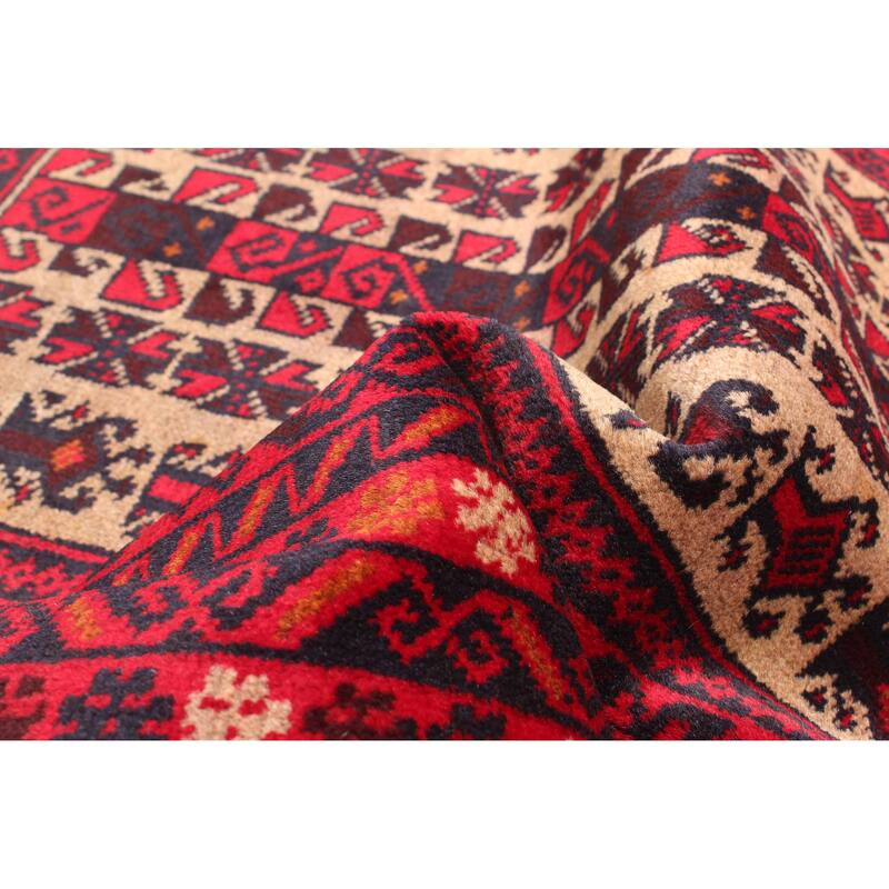 ECARPETGALLERY Hand-knotted Teimani Tan Wool Rug - 2'8 x 4'8