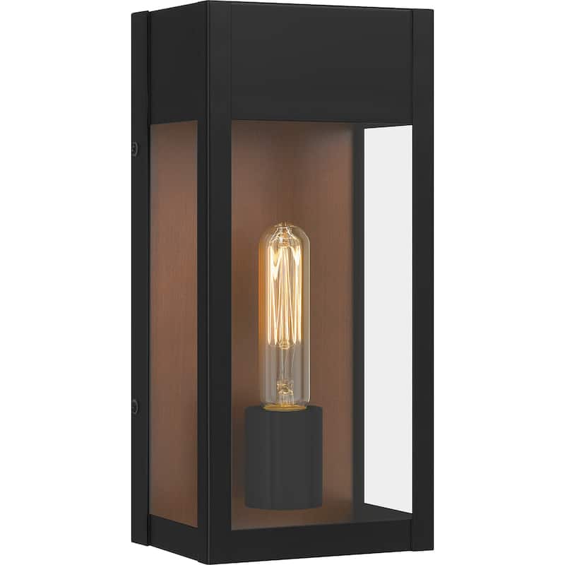 Maren Outdoor Wall Lantern - Matte Black