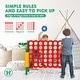 preview thumbnail 9 of 28, 2.5Ft 4-to-Score Giant Game Set - 33" x 13" x 30" (L x W x H)