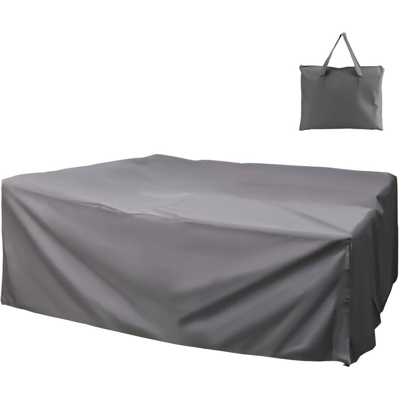 AECOJOY Patio Furniture Set Cover Waterproof Outdoor Sectional Sofa Cover