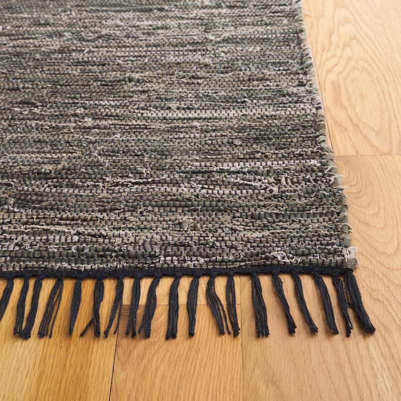SAFAVIEH Hand-Woven Rag Marnita Roely Modern & Contemporary Cotton