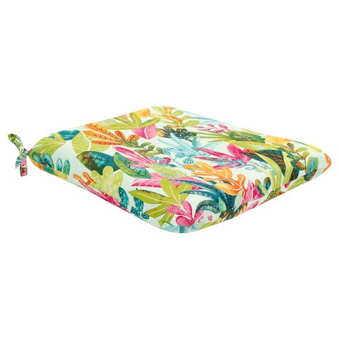 Decor Therapy Outdoor UV-resistant Seat Cushion