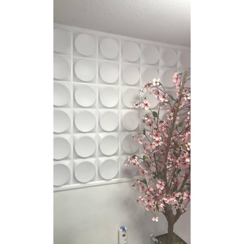 Art3d 3D Wall Panels PVC Moon Surface Design 3D Wall Decor (32 Sq.Ft ...