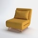 preview thumbnail 134 of 176, Artdeco Home - Tustin Upholstered Convertible Lounge/ Sleeper Chair