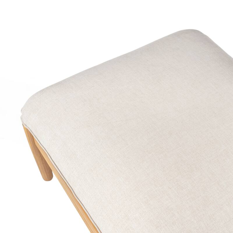 Outdoor Acacia Wood Lounge Chair